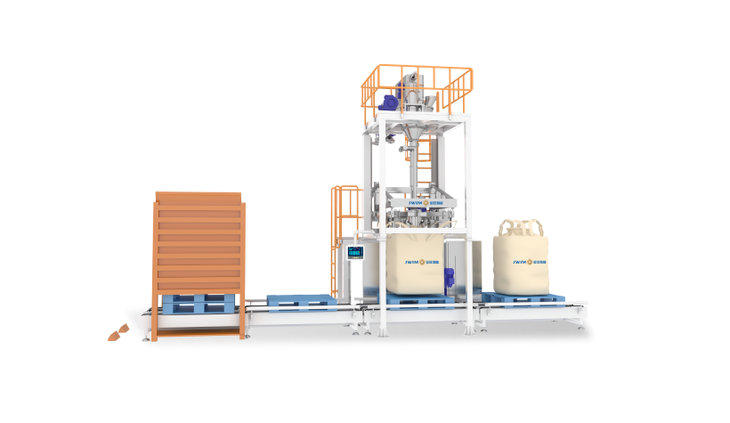 400- 1000Kg 底充脫氣噸袋智能生產線