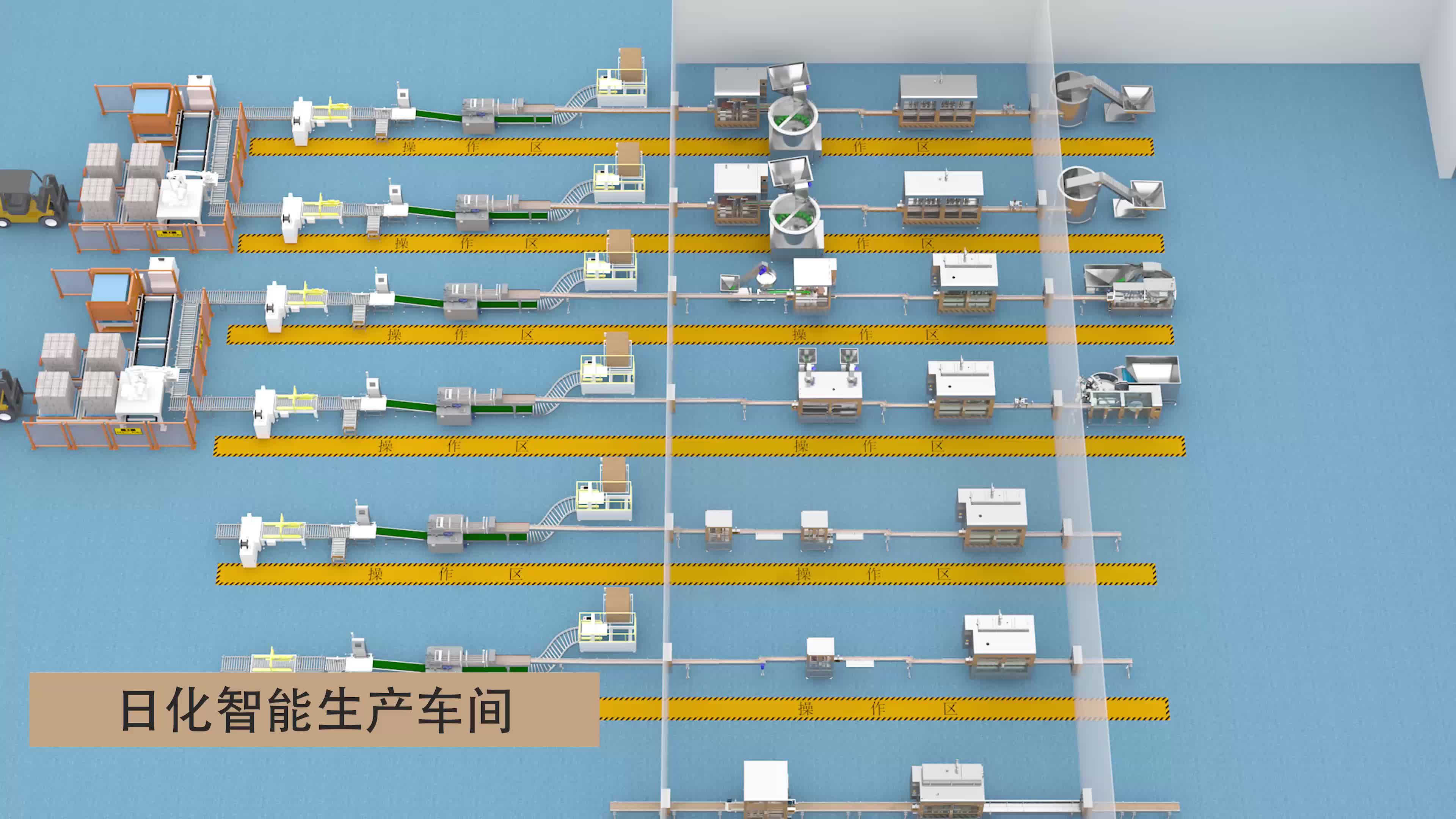 類農(nóng)化安徽滁州寶思利1-2.5Kg洗潔精智能生產(chǎn)線